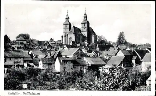 Ak Walldürn im Neckar Odenwald Kreis, Wallfahrtsort mit Basilika 