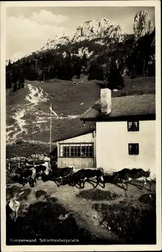 Ak Chiemgauer Alpen, Gschwendt, Kampenwand, Schlechtenbergeralm