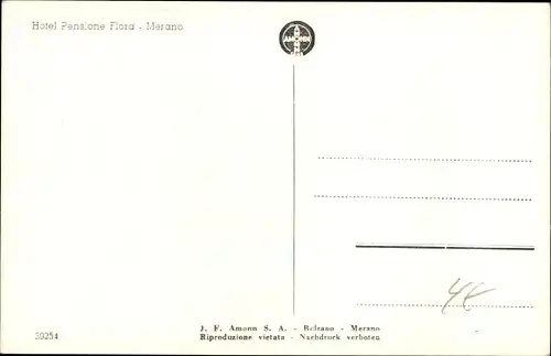 Ak Meran Merano Südtirol, Hotel Pensione Flora