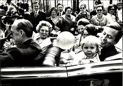 Ak Königin Juliana der Niederlande, Koninginnedag 1969, Bernhard, Beatrix, Willem Alexander