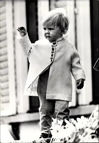 Ak Prinz Willem Alexander 1969, Portrait