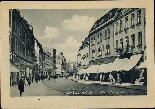 Ak Hamburg Harburg, Wilstorferstraße, Kleidergeschäft, Läden