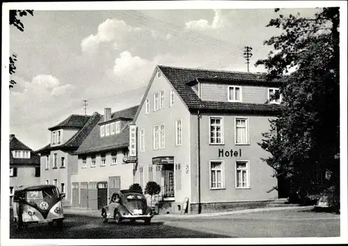 Ak Cölbe in Hessen, Hotel zum Bahnhof