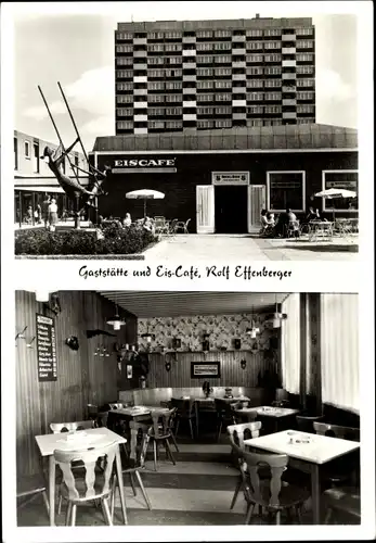 Ak Hamburg Wandsbek, Gaststätte, Eiscafe