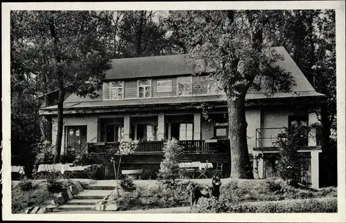 Ak Bad Soden am Taunus Hessen, Waldrestaurant u. Café zum Altkönigblick