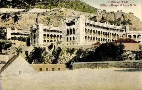 Ak Gibraltar, Military Hospital From North West Side