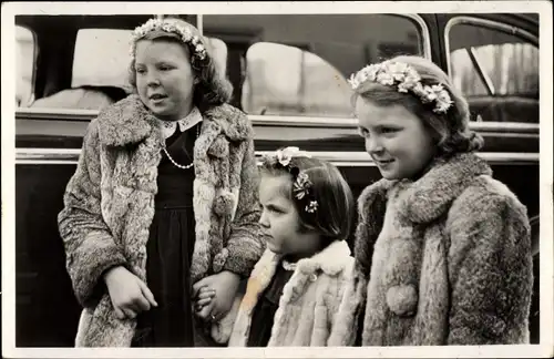 Ak Soestdijk Utrecht Niederlande, 10. Geburtstag von Prinzessin Beatrix der Niederlande 1948