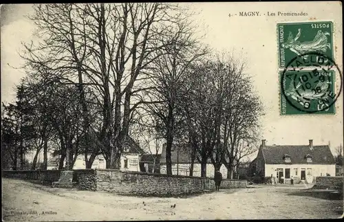 Ak Magny Yonne, Les Promenades