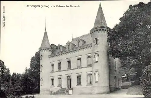 Ak Le Donjon Allier, Le Chateau des Bernards