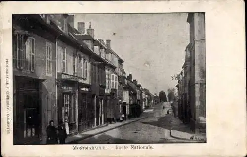 Ak Montmarault Allier, Route Nationale