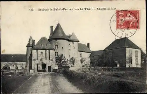 Ak Le Theil Allier, Chateau du Max