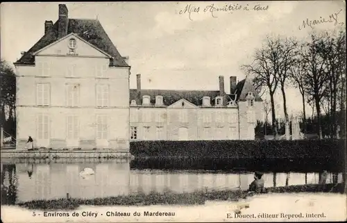 Ak Cléry Loiret, Chateau du Mardereau