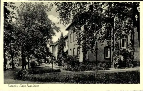 Ak Weilmünster im Taunus, Kindersanatorium, Haus Frankfurt