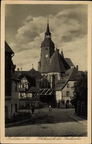 Ak Rochlitz an der Mulde, Petrikirche