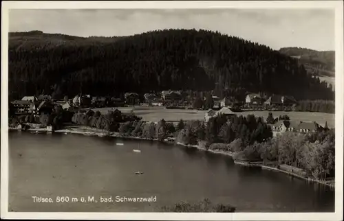 Ak Titisee Neustadt im Breisgau Hochschwarzwald, Panorama