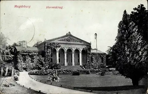 Ak Magdeburg an der Elbe, Herrenkrug