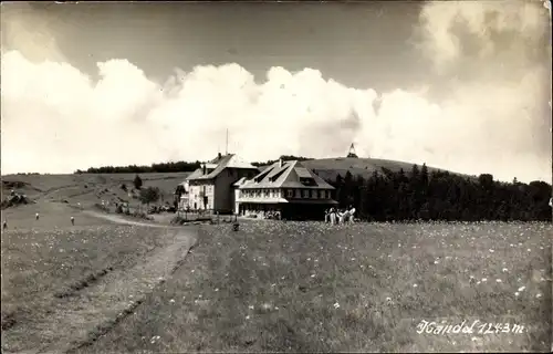 Foto Ak Kandel in der Pfalz Bienwald, Rasthaus