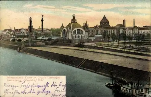 Ak Düsseldorf am Rhein, Gartenbauausstellung 1904