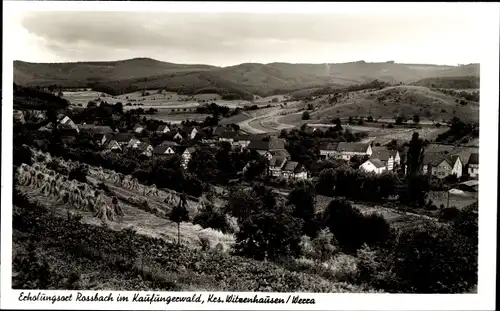 Ak Roßbach Witzenhausen an der Werra, Panorama
