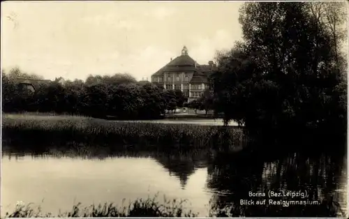 Ak Borna in Sachsen, Realgymnasium