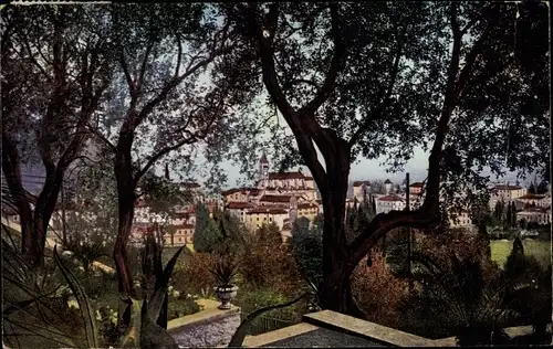 Ak Arco Trentino Südtirol, Blick auf den Ort