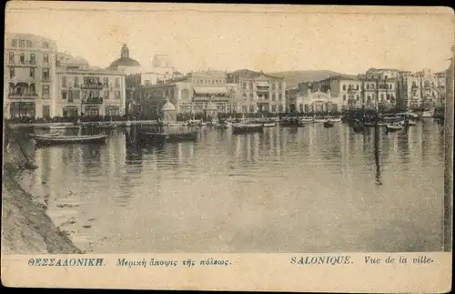 Ak Thessaloniki Griechenland, Vue de la Ville
