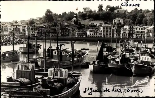 Ak Ciboure Ziburu Pyrénées Atlantiques, Le Port des Pecheurs