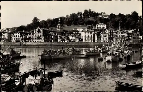 Ak Ciboure Ziburu Pyrénées Atlantiques, Le Port