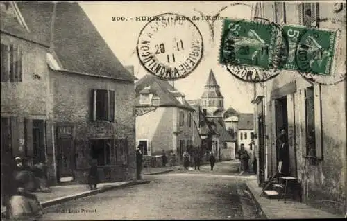 Ak Huriel Allier, Rue de l'Eglise