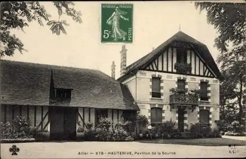 Ak Hauterive Allier, Pavillon de la Source