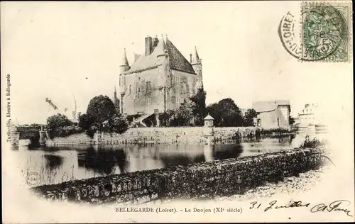 Ak Bellegarde Loiret, Le Donjon