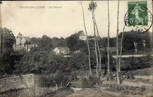 Ak Chatillon sur Loire Loiret, Les Coteaux