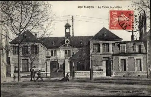 Ak Montluçon Allier, Le Palais de Justice