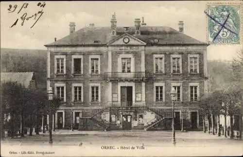 Ak Orbec Calvados, Hotel de Ville