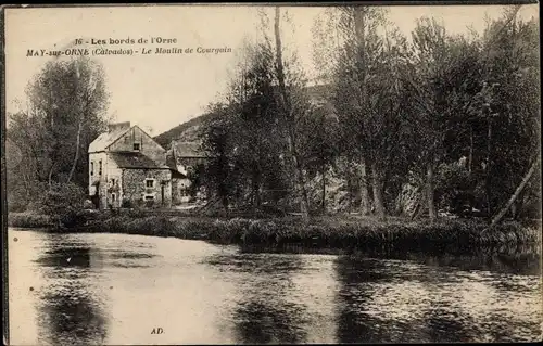 Ak May sur Orne Calvados, Le Moulin de Courgain