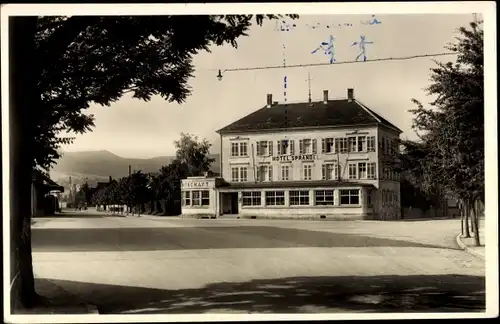 Ak Metzingen in Württemberg, Hotel Sprandel