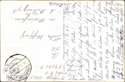 Ak Reutlingen in Württemberg, Gartentor, Brunnen