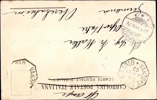 Künstler Ak Umberto I, König von Italien, Portrait