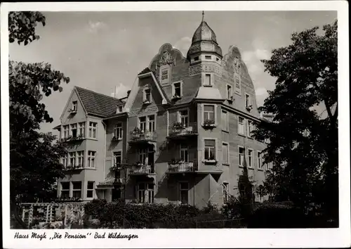 Ak Bad Wildungen in Nordhessen, Pension Haus Mogk