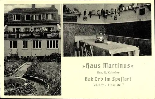Ak Bad Orb in Hessen, Haus Martinus