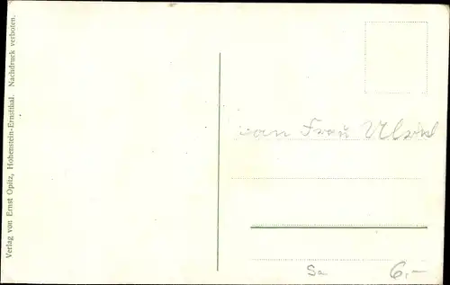 Ak Hohenstein Ernstthal in Sachsen, Markt