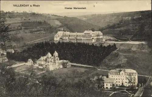 Ak Vallendar am Rhein, Kloster Marienstadt