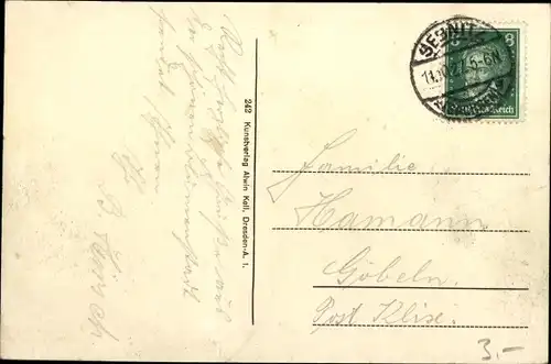 Ak Sebnitz Sächsische Schweiz, Stadtschule