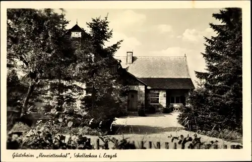 Ak Schellerhau Altenberg im Erzgebirge, Gästeheim Henriettenhof