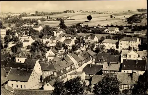 Ak Lunzenau in Sachsen, Ortsübersicht