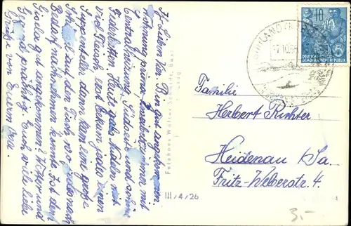 Ak Sohland an der Spree, Sommerfrische, Jägersruh