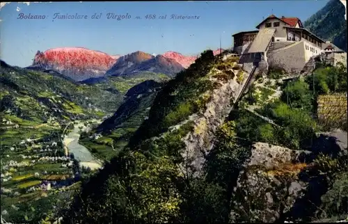 Ak Bozen Bolzano Südtirol, Funicolare del Virgolo, Ristorante