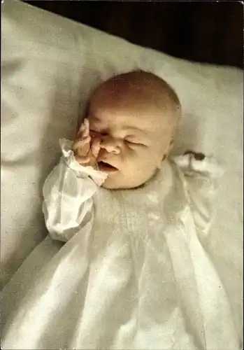 Ak Prinz Willem Alexander der Niederlande als Baby
