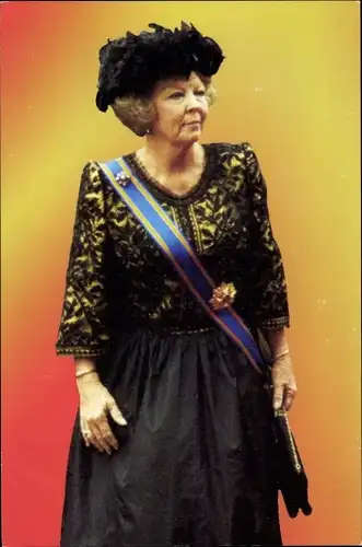 Ak Königin Beatrix der Niederlande, Prinsjesdag 2001