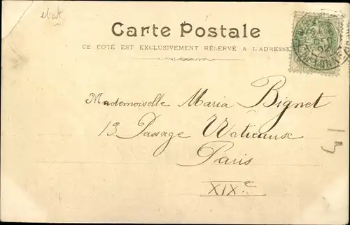 Ak Laroche Migennes Yonne, La Gare